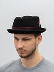 Шляпа STETSON арт. 1338114 DIAMOND WOOLFELT (черный)